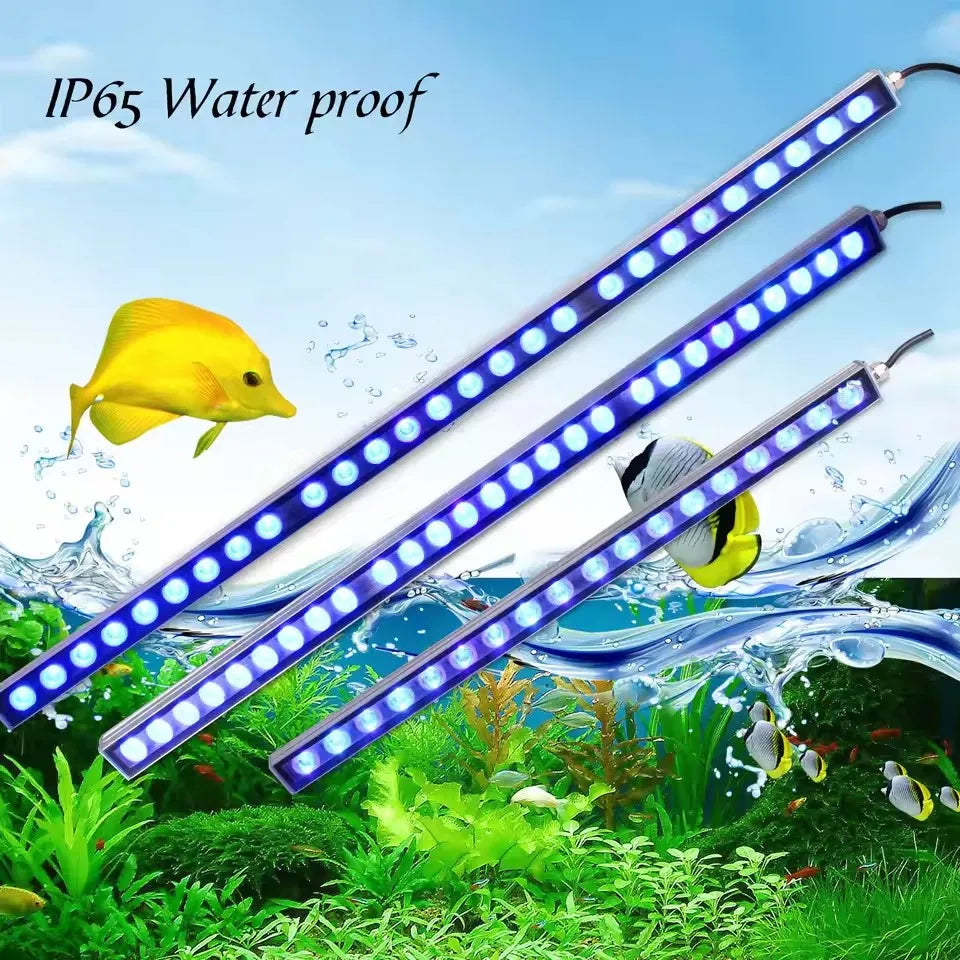 POPULARGROW Dimmable LED Aquarium Light for Coral Reef Tanks