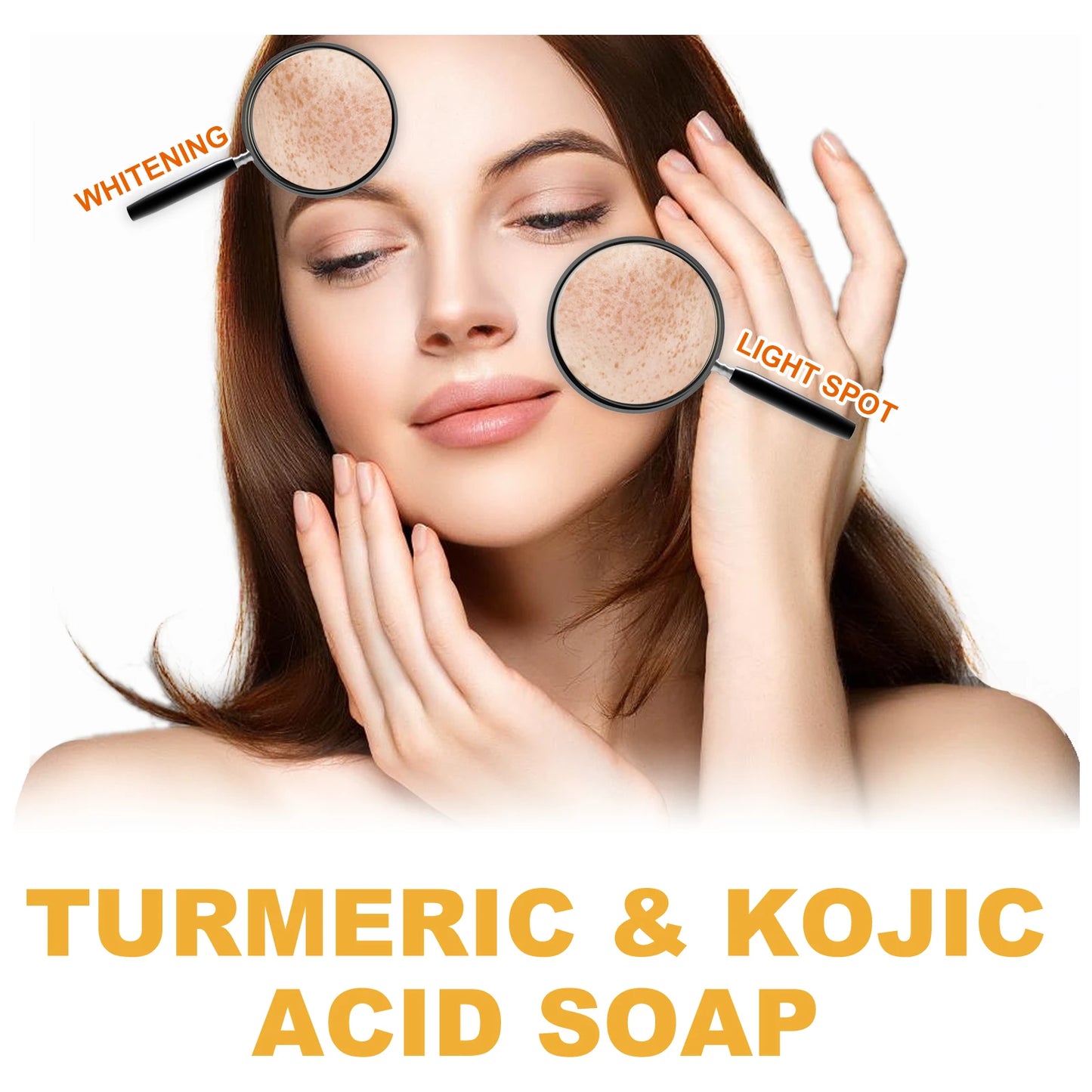 Turmeric Kojic Acid Face Soap For Glowing Skin And Hydration