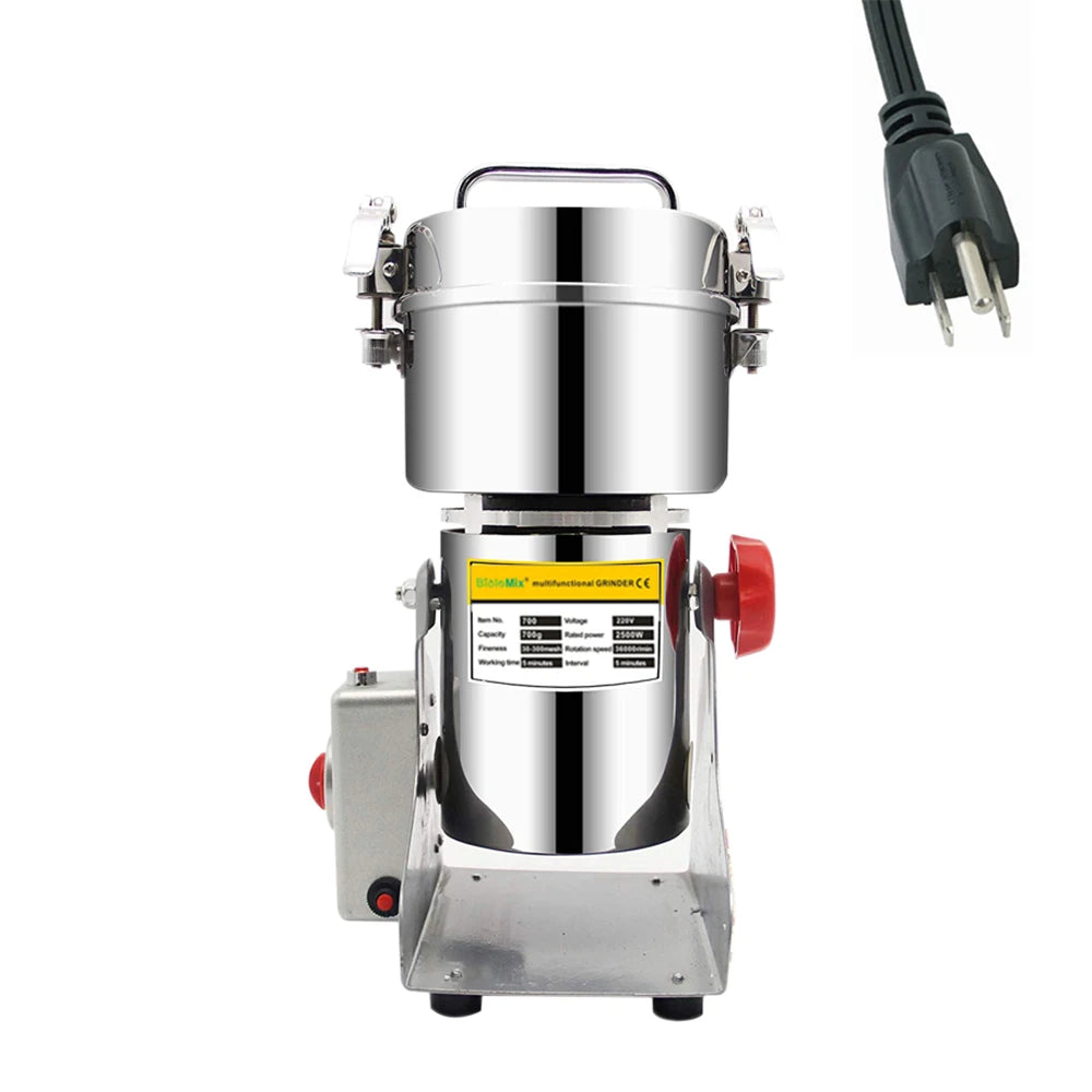 BioloMix Stainless Steel Electric Dry Food Grinder For Spices