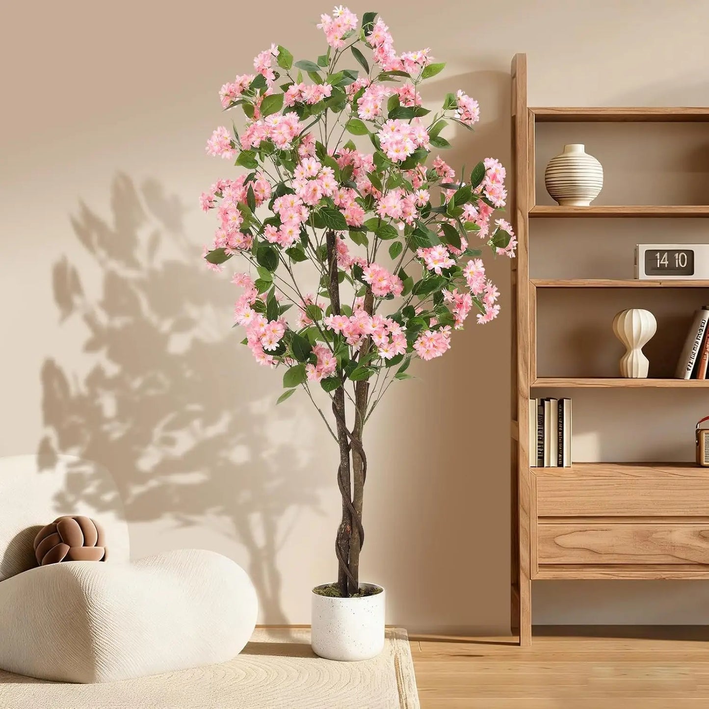 Himiss Artificial Osmanthus Tree With Planter