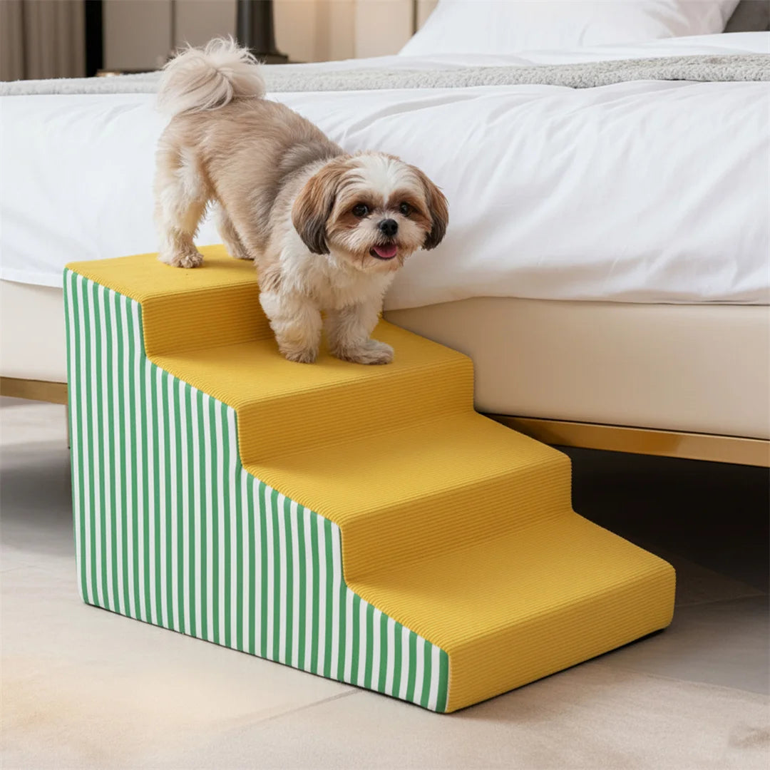 Pet Stairs For Dogs With Non Slip Removable Surface