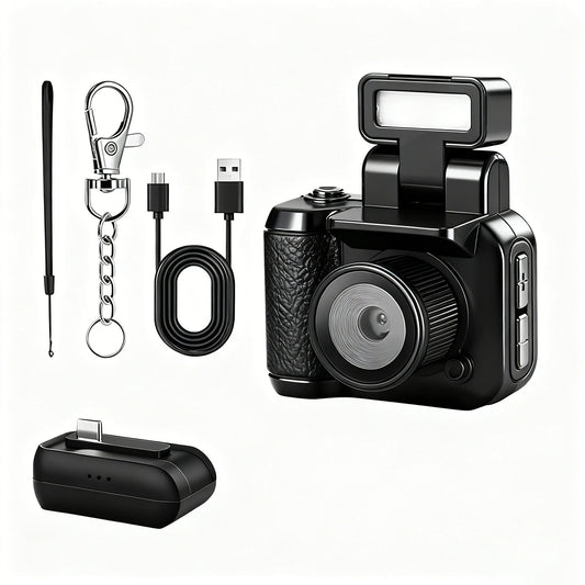Portable 1080P HD Video Camera Recorder With MicroSD Slot