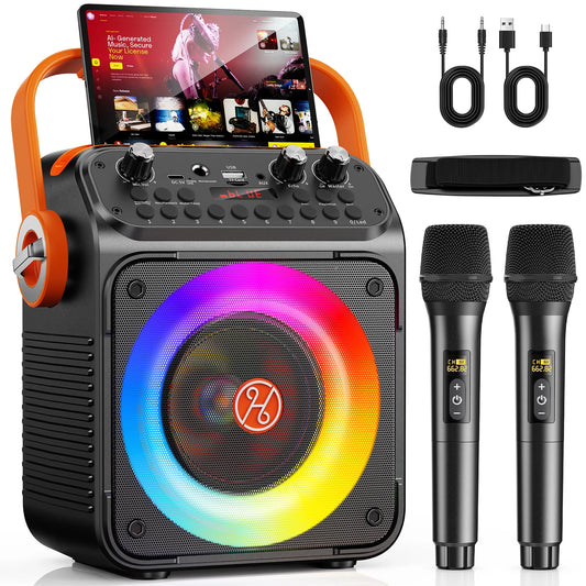 FanFun T35 High Power Karaoke Bluetooth Speaker With Mic