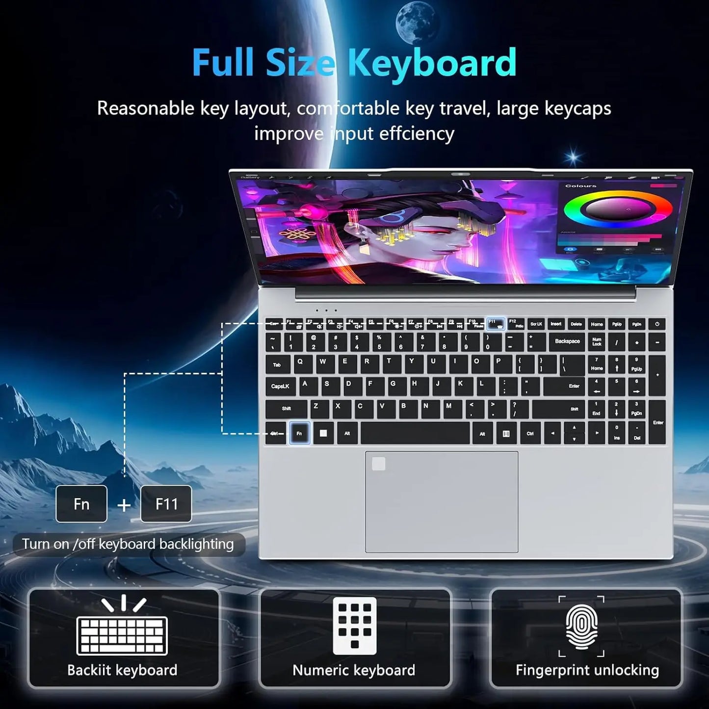 Xia Man Intel Core i3 Notebook Computer With 16GB RAM
