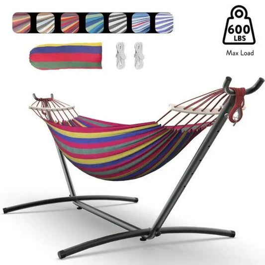 Gyroor Adjustable Stand Hammock 600lb Capacity With Storage Bag