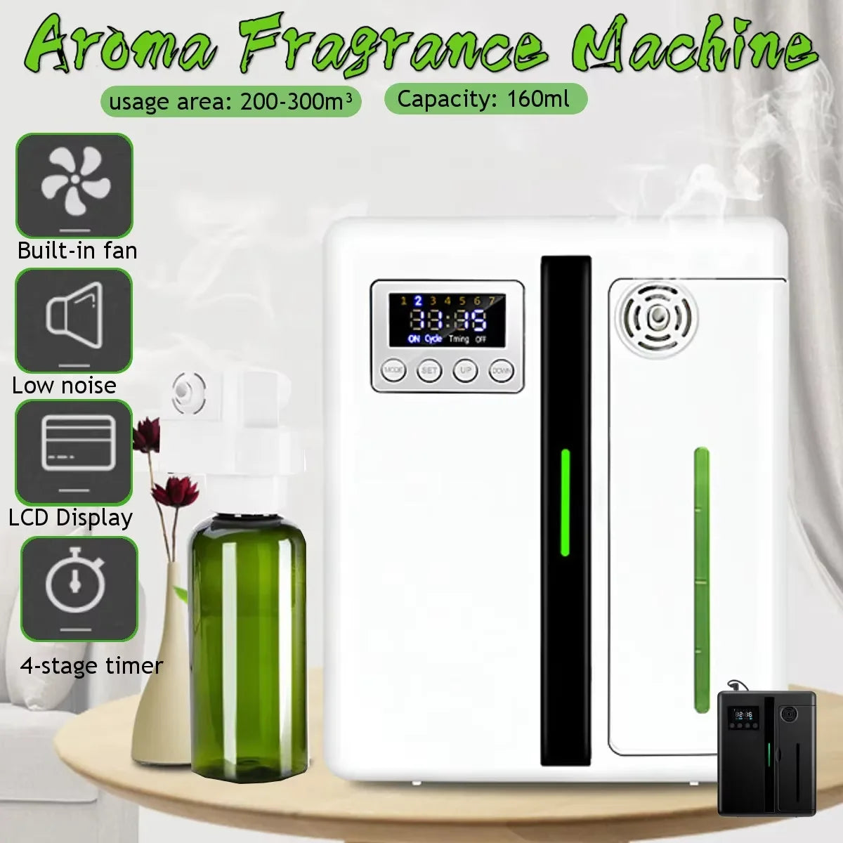Namste Bluetooth Aroma Diffuser Wall Hanging Home Air Purifier