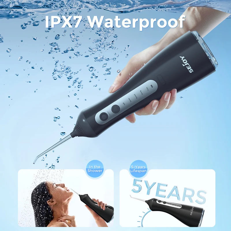 Sejoy Cordless Electric Oral Irrigator And Dental Water Flosser
