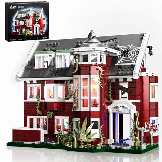 Horror House Building Blocks Set Creative Architecture Home Decor
