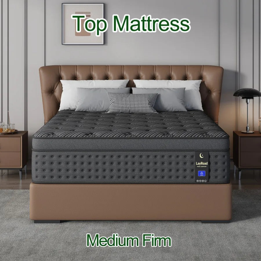 Medium Firmness Memory Foam Spring Mattress For Pressure Relief