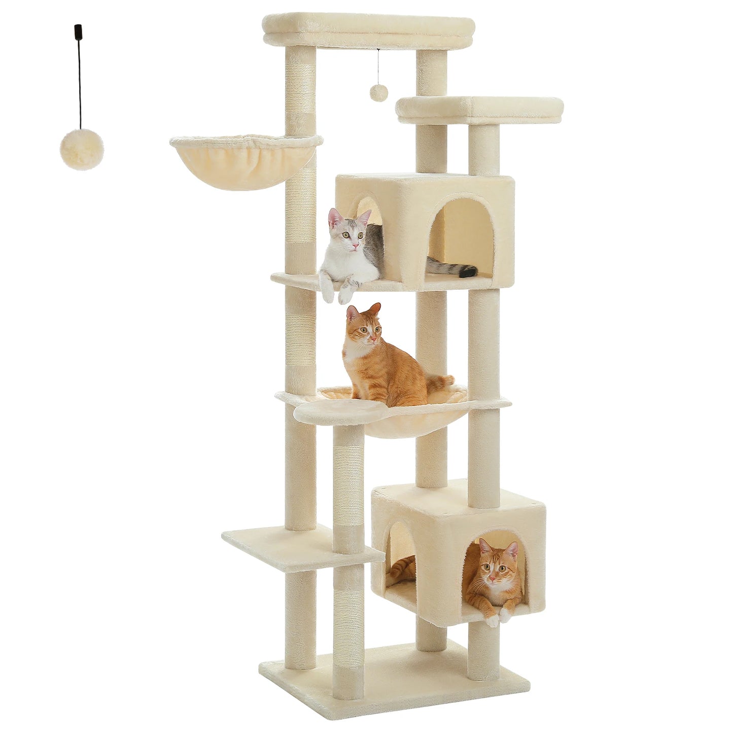 PAWZ Road Cat Tree With Hammock And Scratching Posts