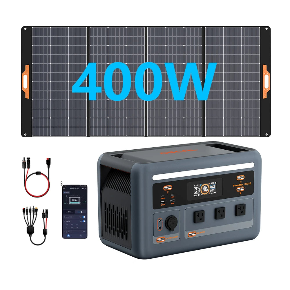 Oscal Powermax 1800W Portable Power Station With 1024Wh LiFePO4 Battery