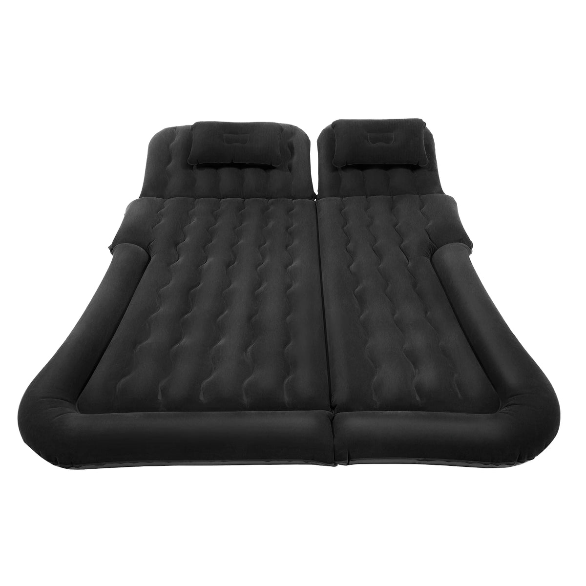 Flocking Inflatable Car Back Seat Bed With Pump Pillow
