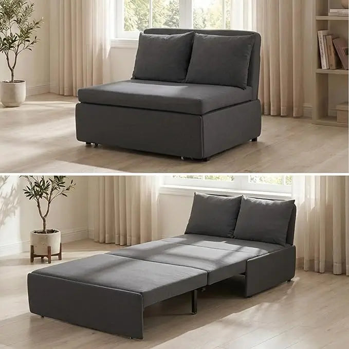 XIUWO 2-In-1 Convertible Sofa Bed Sleeper For Small Spaces