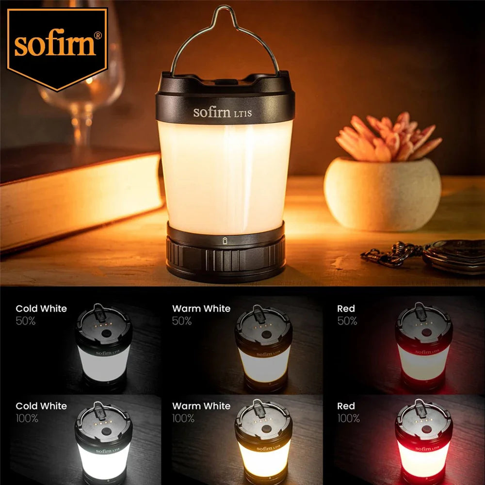 Sofirn LT1S Rechargeable Camping Lantern Flashlight Outdoor