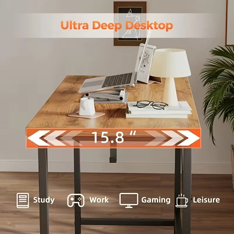 Foldable Rolling Laptop Desk With X Shaped Metal Frame And Lockable Casters