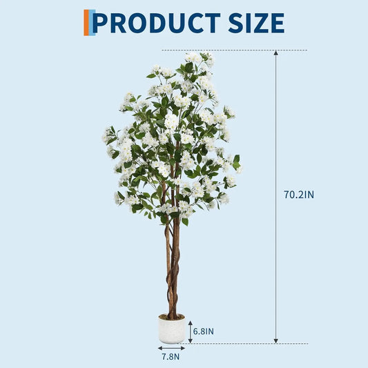 Himiss Artificial Osmanthus Tree With Planter