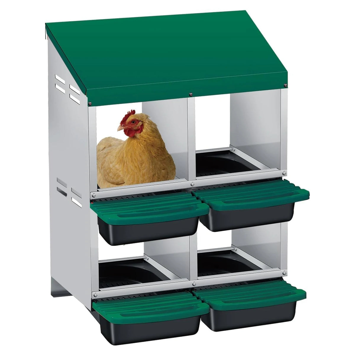 Twister.Ck Automatic Multi Compartment Nesting Box For Chicken Eggs