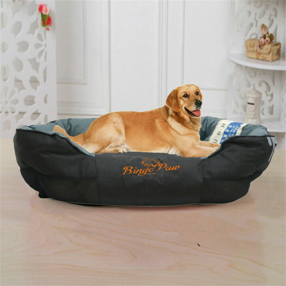 Borwart Waterproof Orthopedic Sofa Dog Bed With Removable Cover