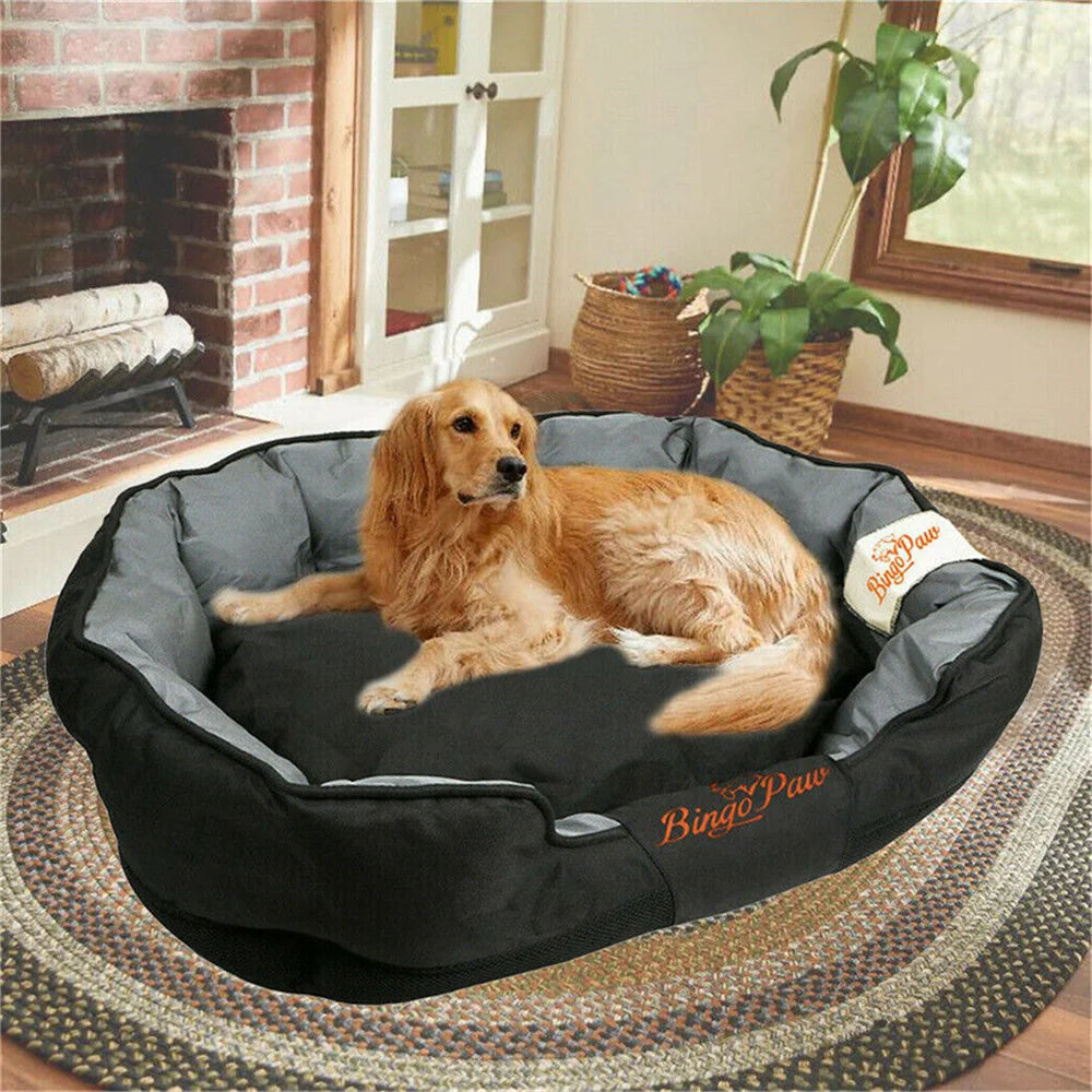 Borwart Waterproof Orthopedic Sofa Dog Bed With Removable Cover