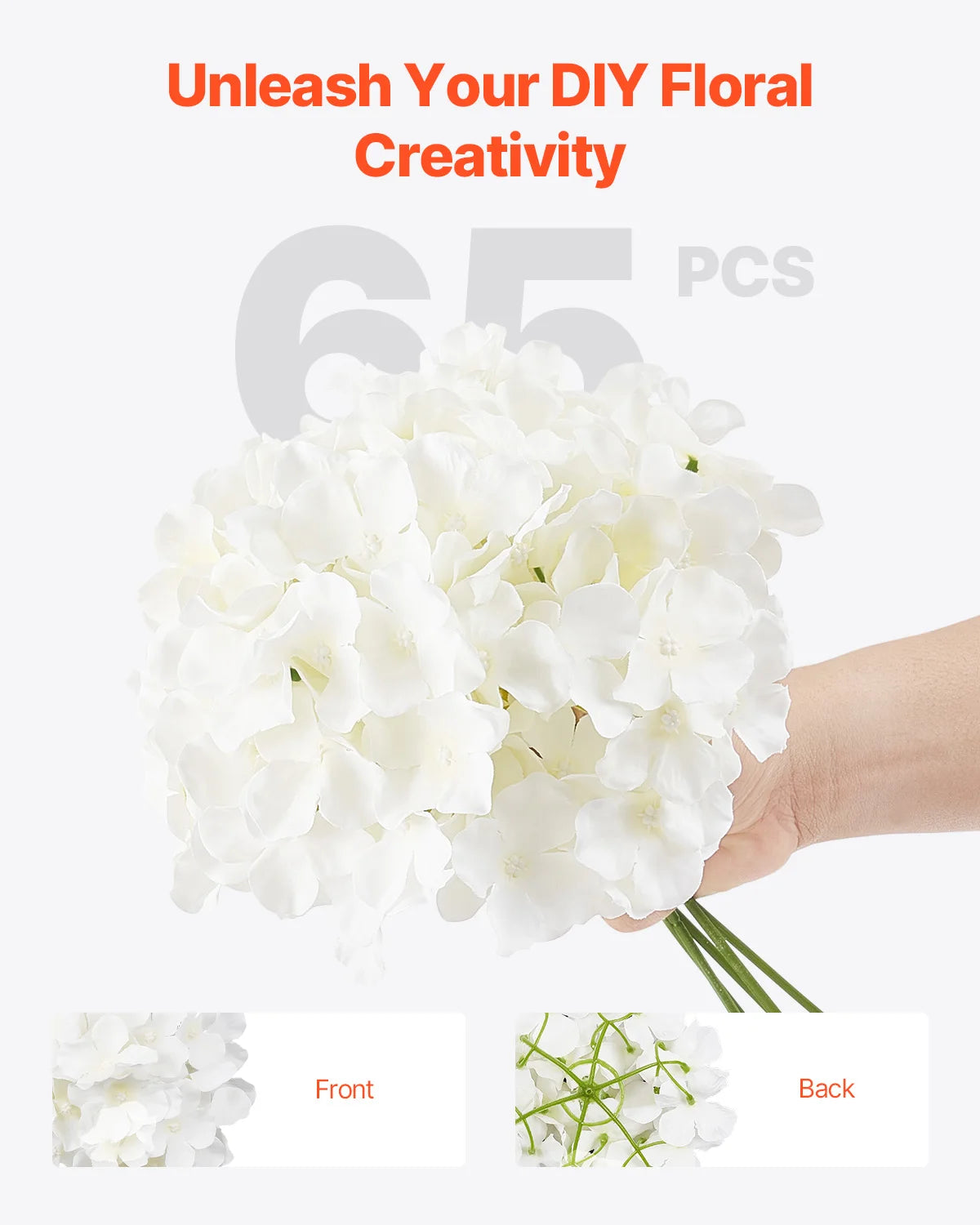 Artificial Hydrangea Flowers For Wedding Bouquets And Home Decor