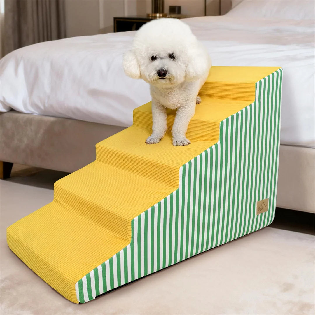 Pet Stairs For Dogs With Non Slip Removable Surface