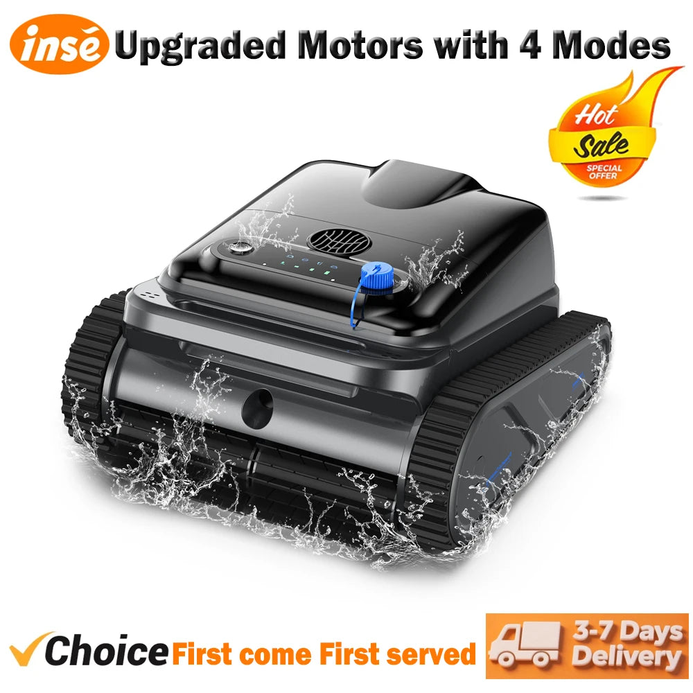 Inse Y50 Cordless Robotic Pool Cleaner For Above Ground Pools