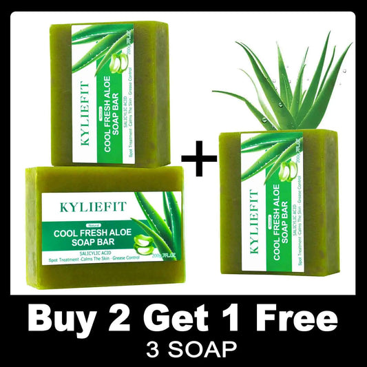 AILKE Aloe Brightening Soap Bar For Face And Body Daily