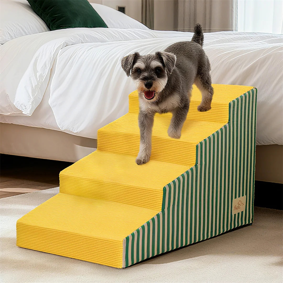 Pet Stairs For Dogs With Non Slip Removable Surface