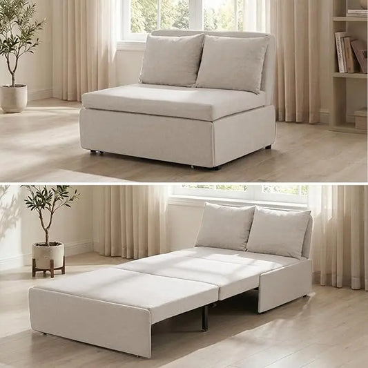 XIUWO 2-In-1 Convertible Sofa Bed Sleeper For Small Spaces