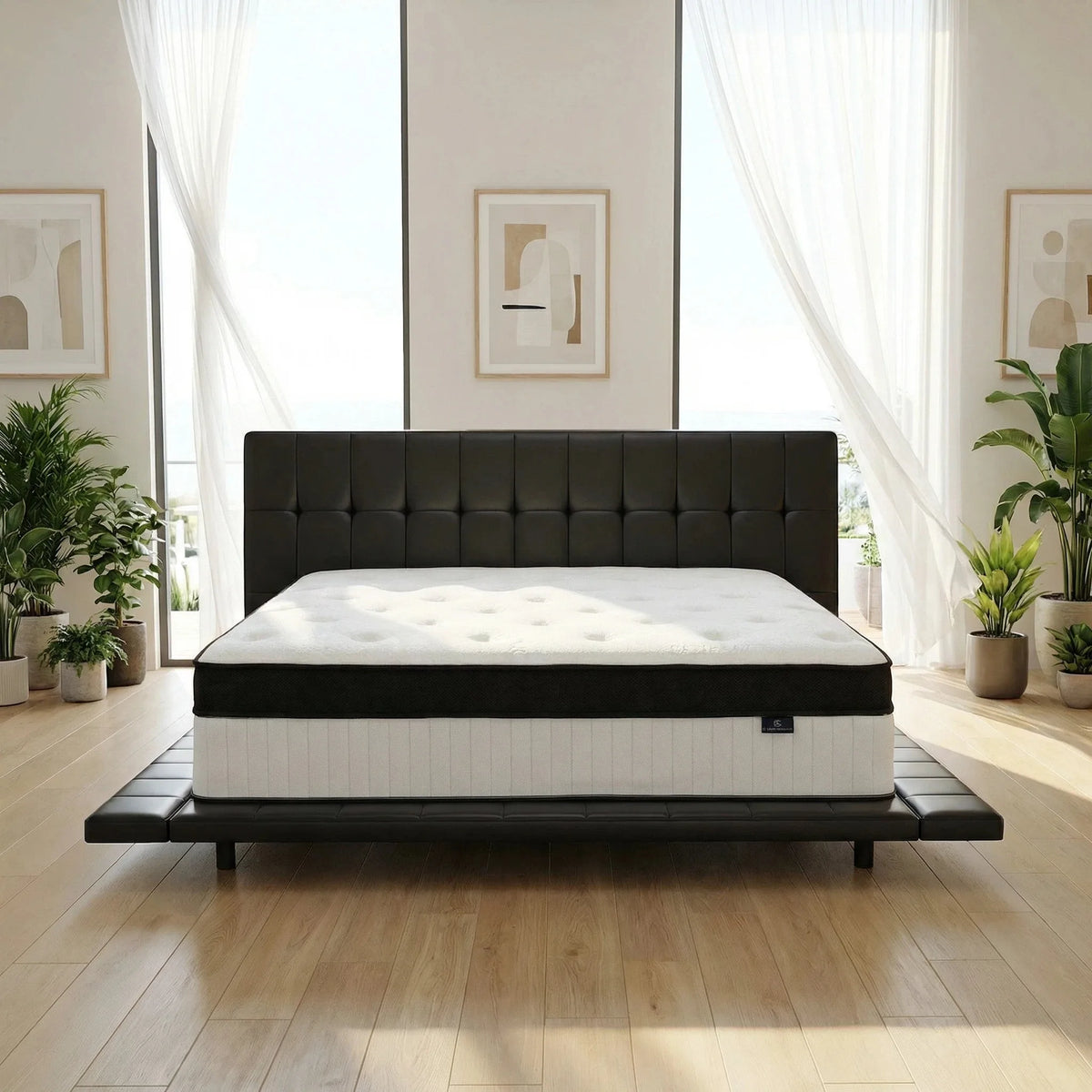 Medium Firm Hybrid Pocket Spring Mattress With Pressure Relief