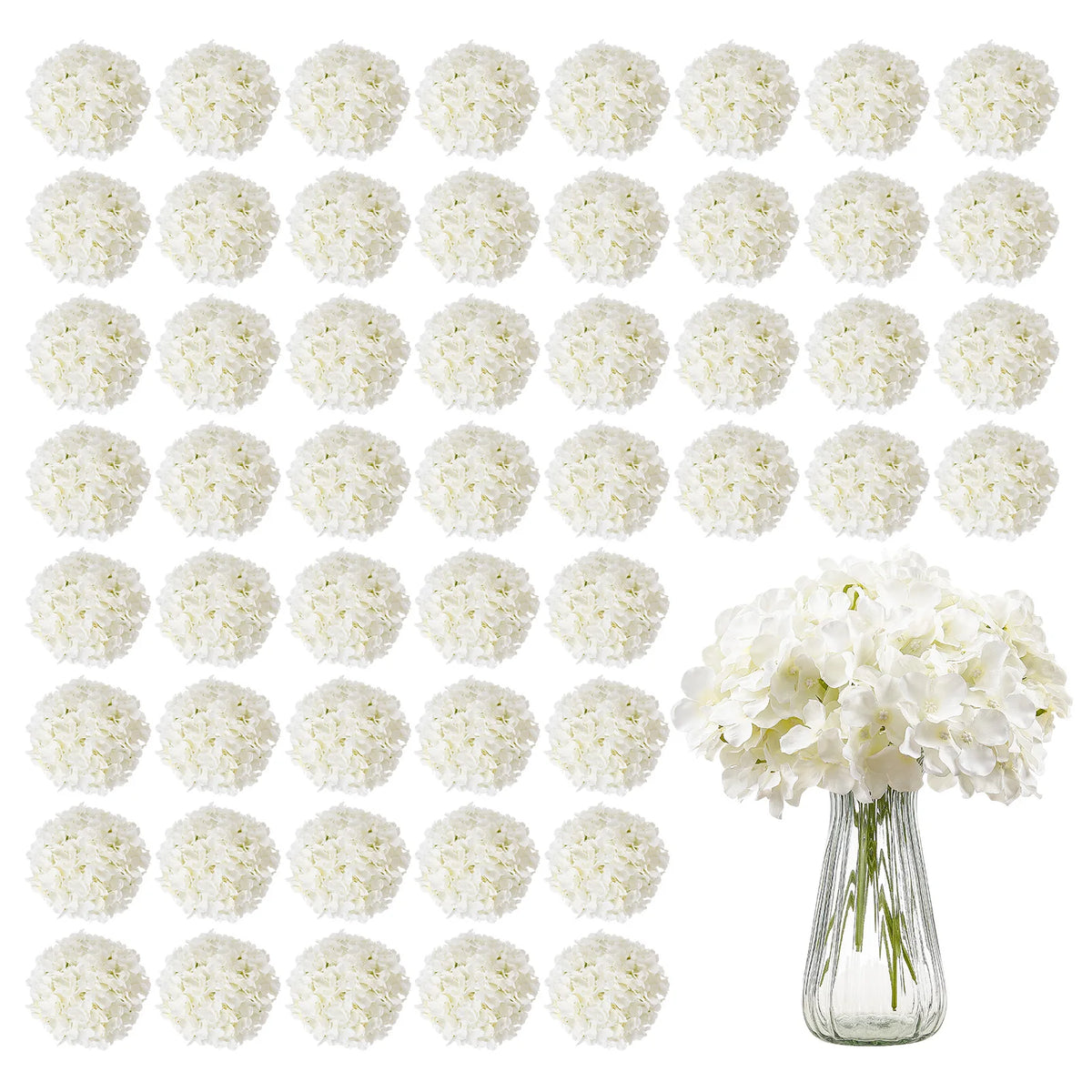 Artificial Hydrangea Flowers For Wedding Bouquets And Home Decor