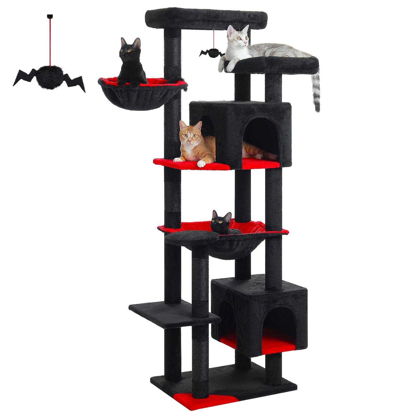 PAWZ Road Cat Tree With Hammock And Scratching Posts