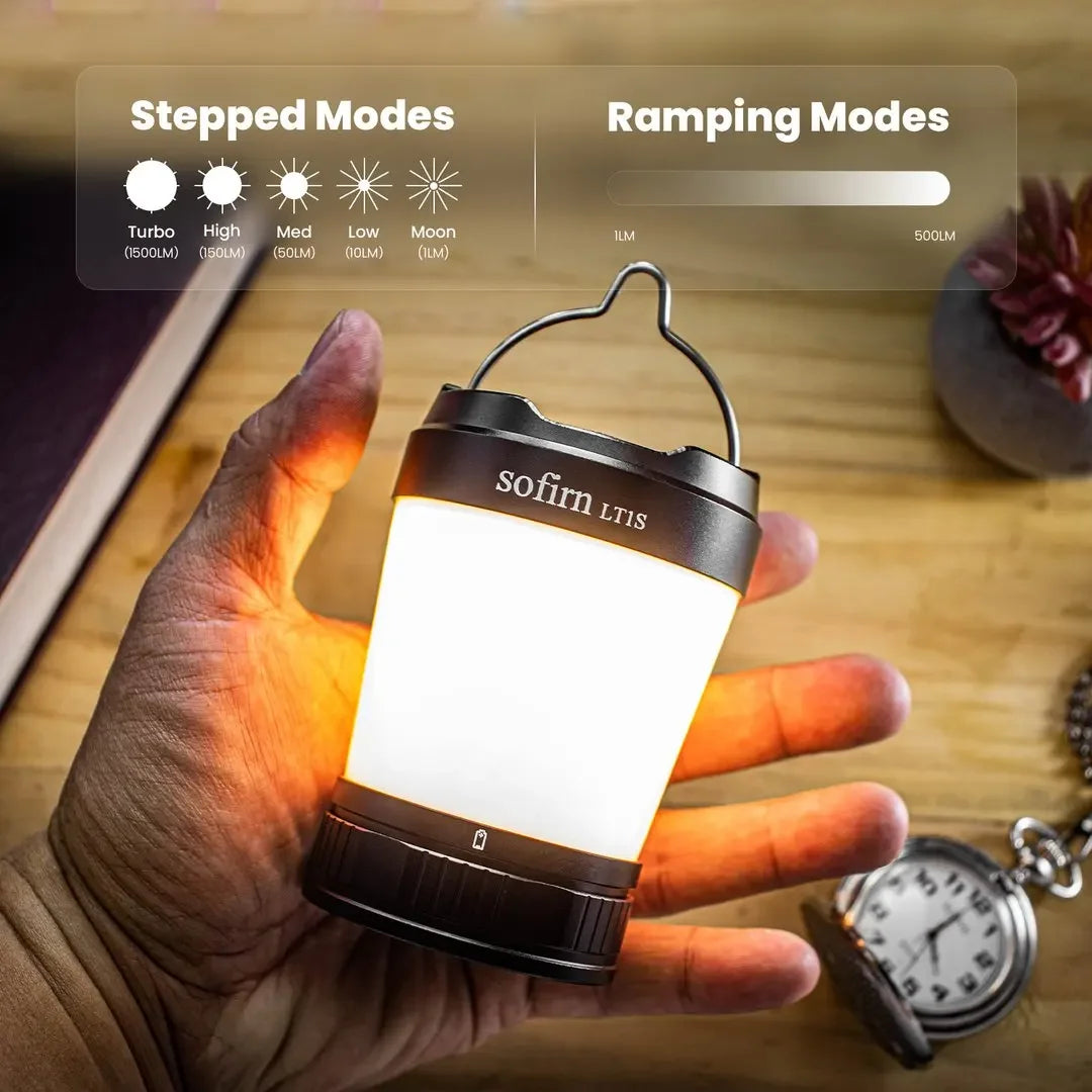Sofirn LT1S Rechargeable Camping Lantern Flashlight Outdoor