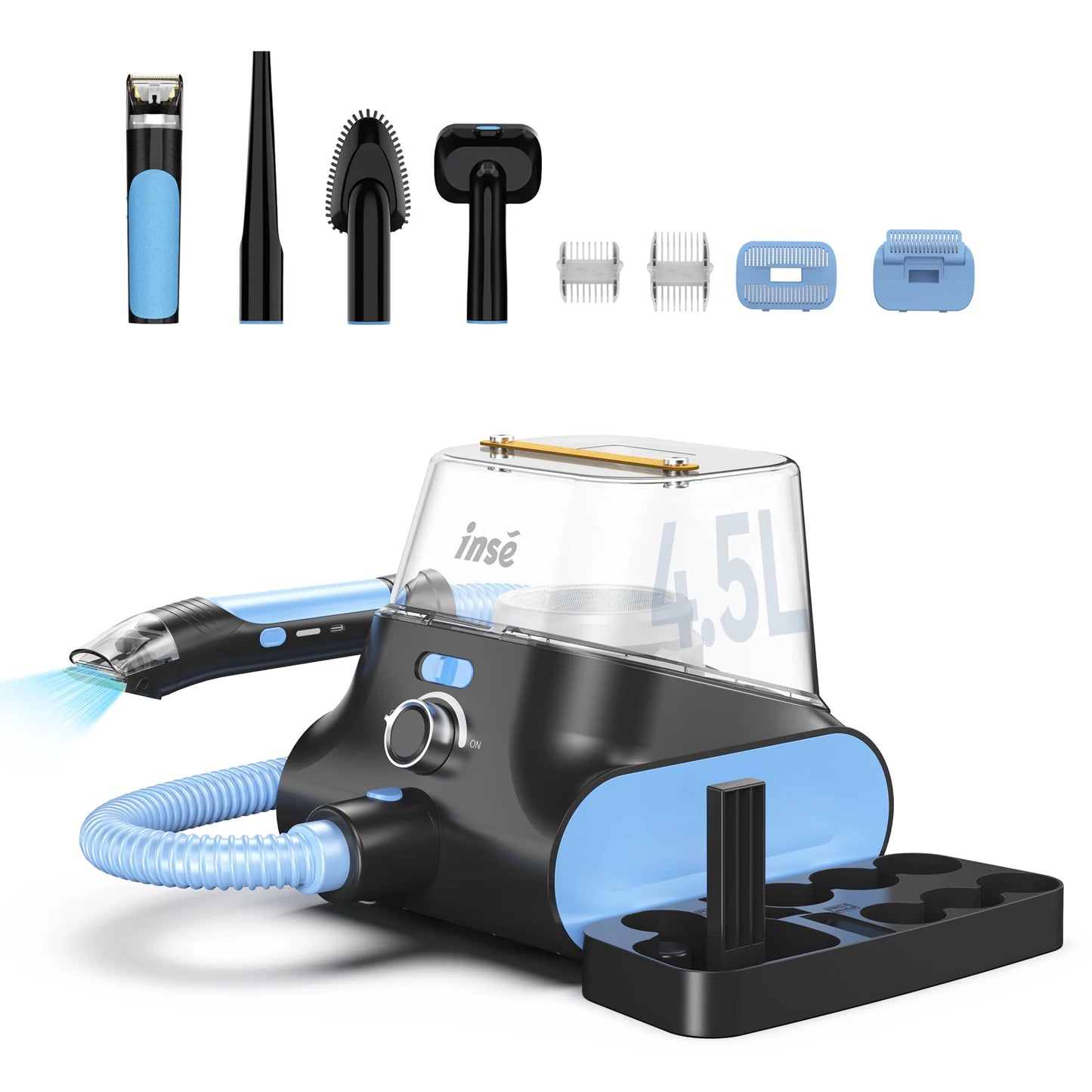 INSE P30 Dog Grooming Vacuum Ultra Low Noise Pet Kit
