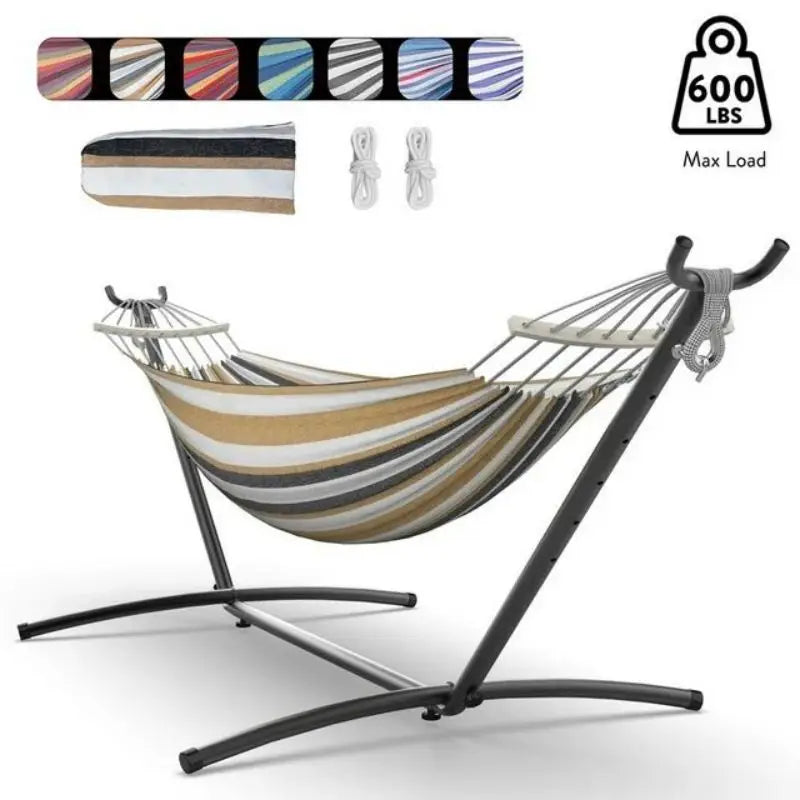 Gyroor Adjustable Stand Hammock 600lb Capacity With Storage Bag