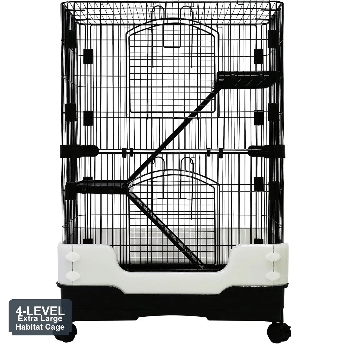Multi Level Small Animal Cage For Guinea Pigs And Hamsters
