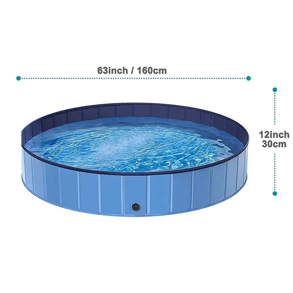 Portable Foldable Dog Swimming Pool And Grooming Tub