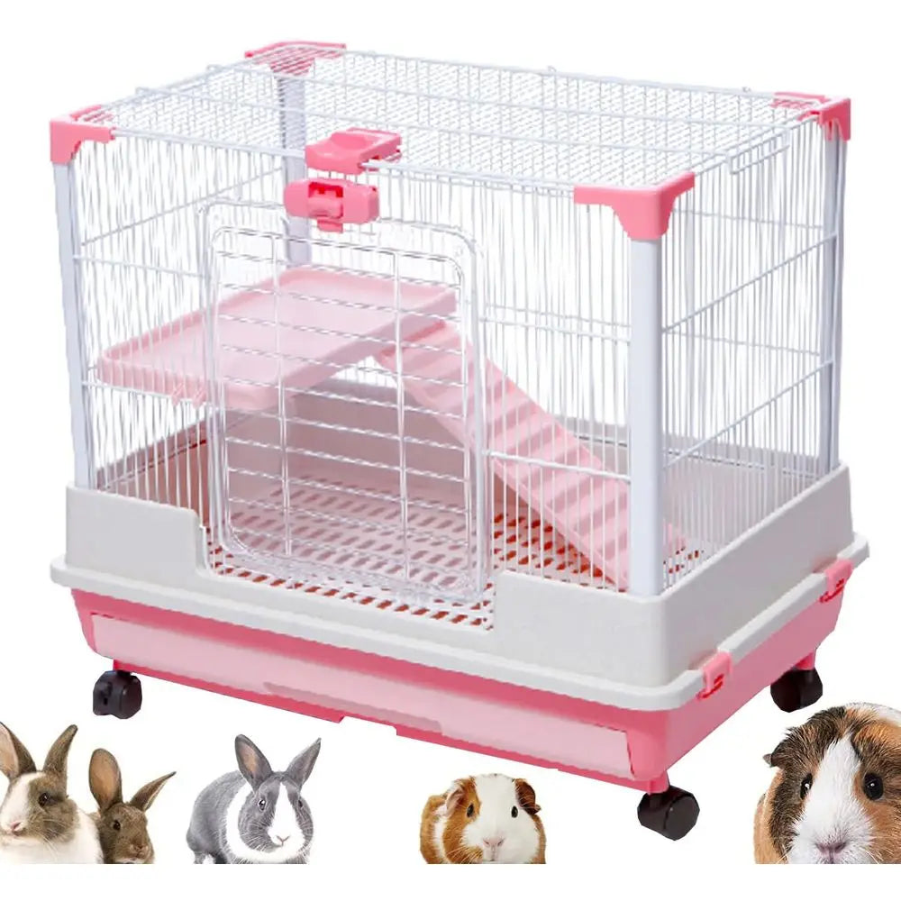 Indoor Multi Level Small Animal Cage With Solid Platforms