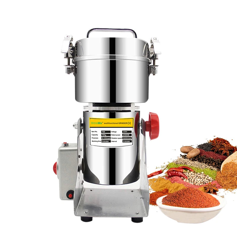 BioloMix Stainless Steel Electric Dry Food Grinder For Spices