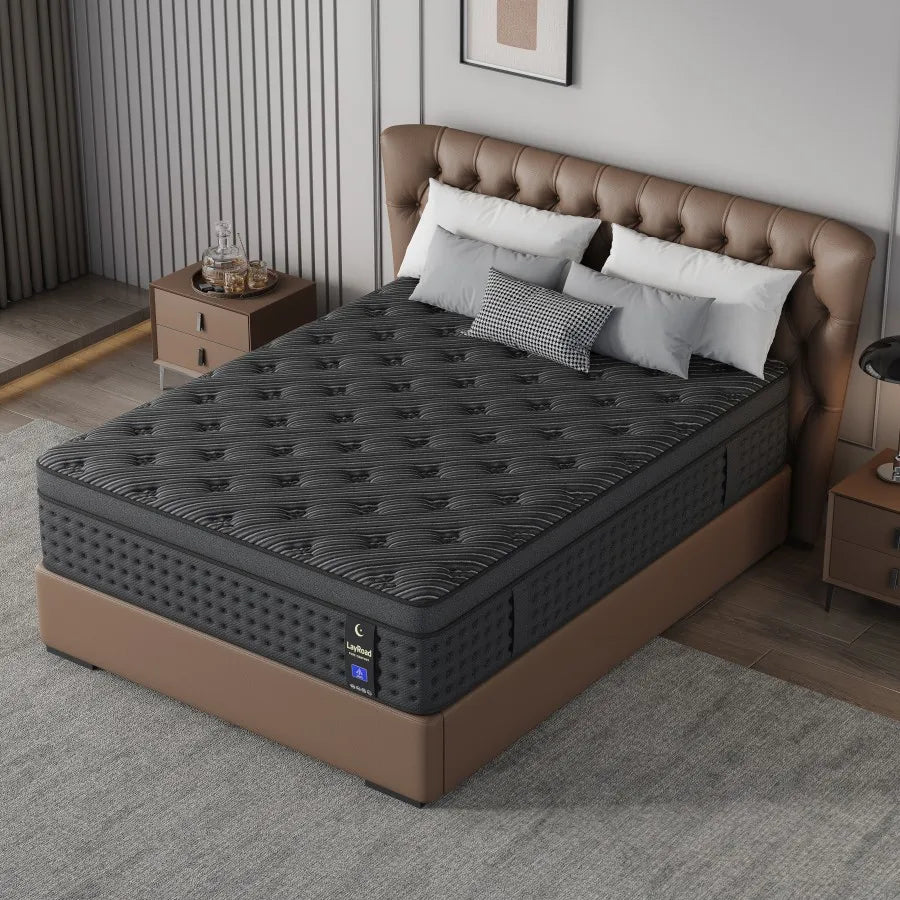 Medium Firmness Memory Foam Spring Mattress For Pressure Relief