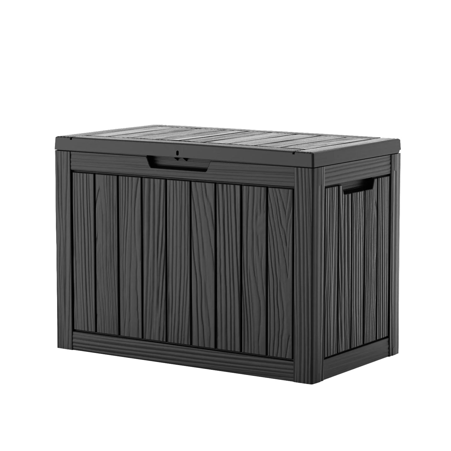 Resin Outdoor Storage Box Deck Box Lockable Patio Container
