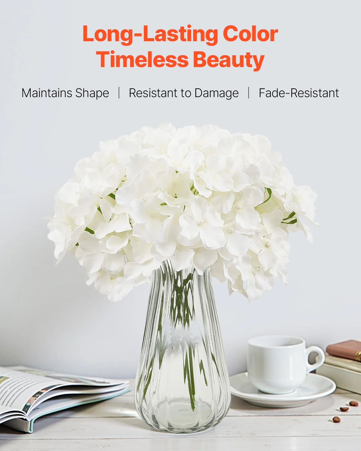 Artificial Hydrangea Flowers For Wedding Bouquets And Home Decor