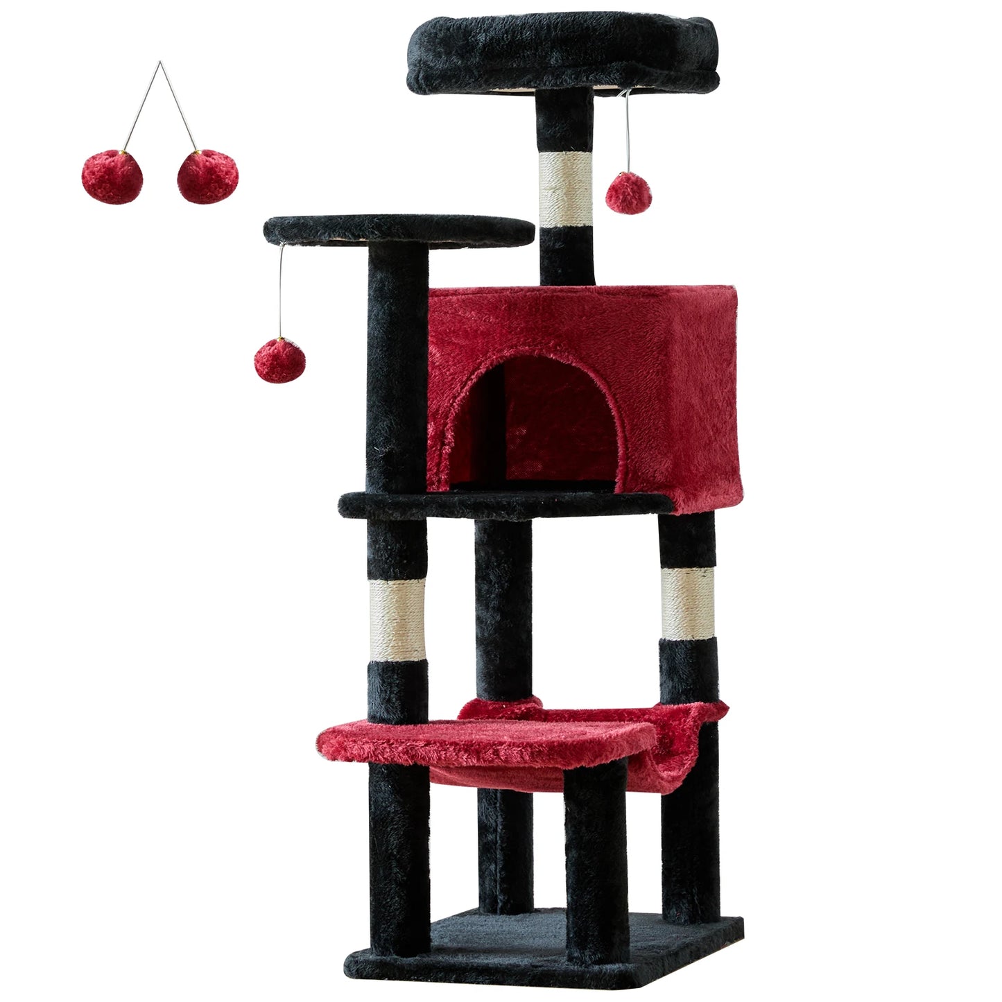 JHK Cat Tree Tower Multi Cat Indoor Furniture Sisal Posts