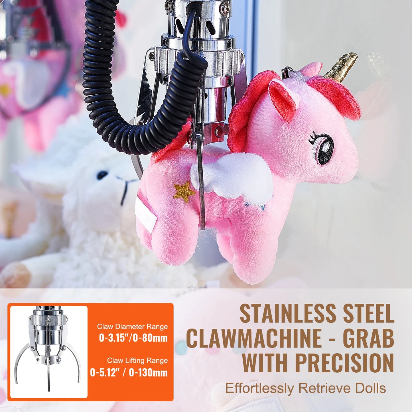 SucceBuy Claw Machine Arcade Prize Grabber For Vending Toys