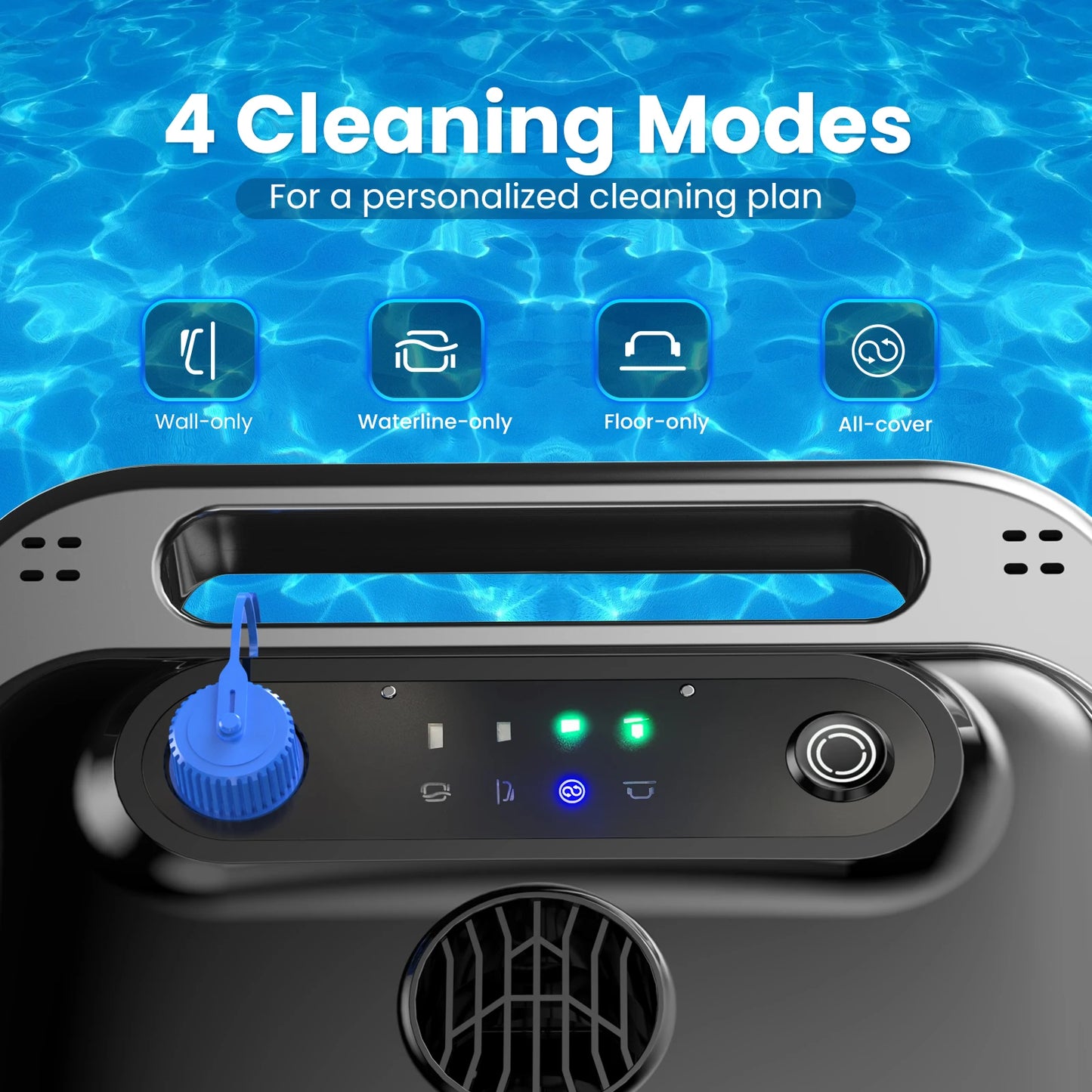 Inse Y50 Cordless Robotic Pool Cleaner For Above Ground Pools