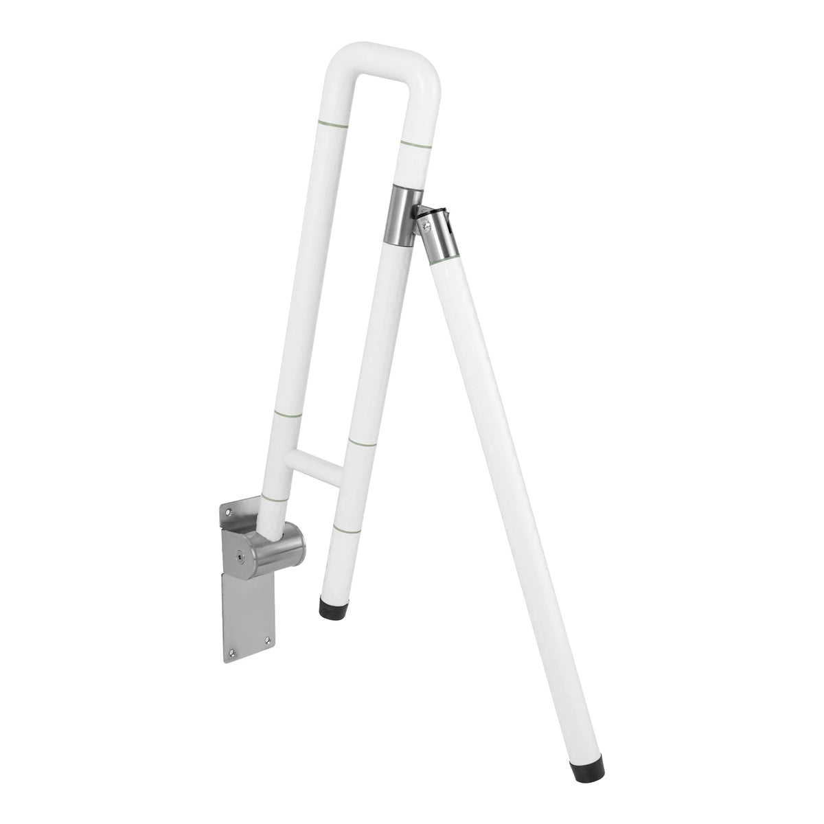 Foldable Drop Down Toilet Grab Bar For Bathroom Safety Support