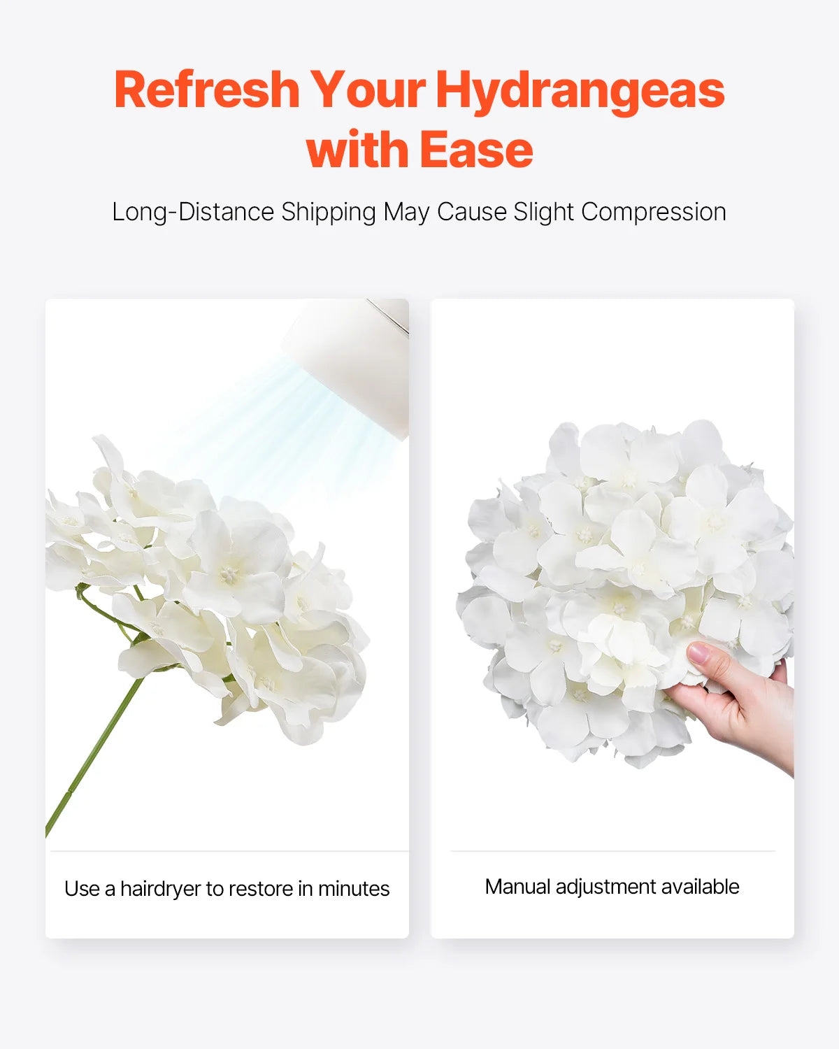 Artificial Hydrangea Flowers For Wedding Bouquets And Home Decor