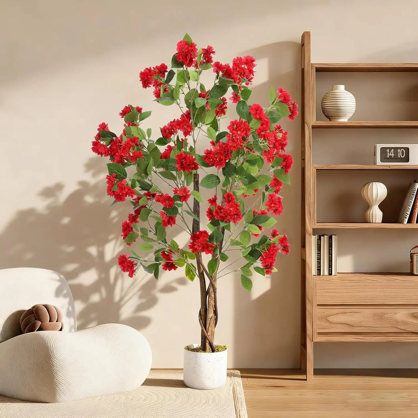 Himiss Artificial Osmanthus Tree With Planter