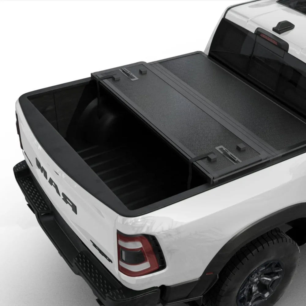 NBVCX Hard Folding Tonneau Cover for Dodge Ram 1500