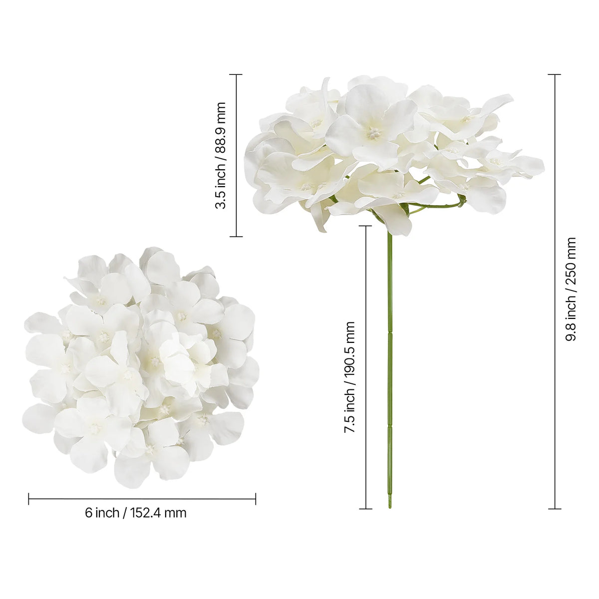 Artificial Hydrangea Flowers For Wedding Bouquets And Home Decor